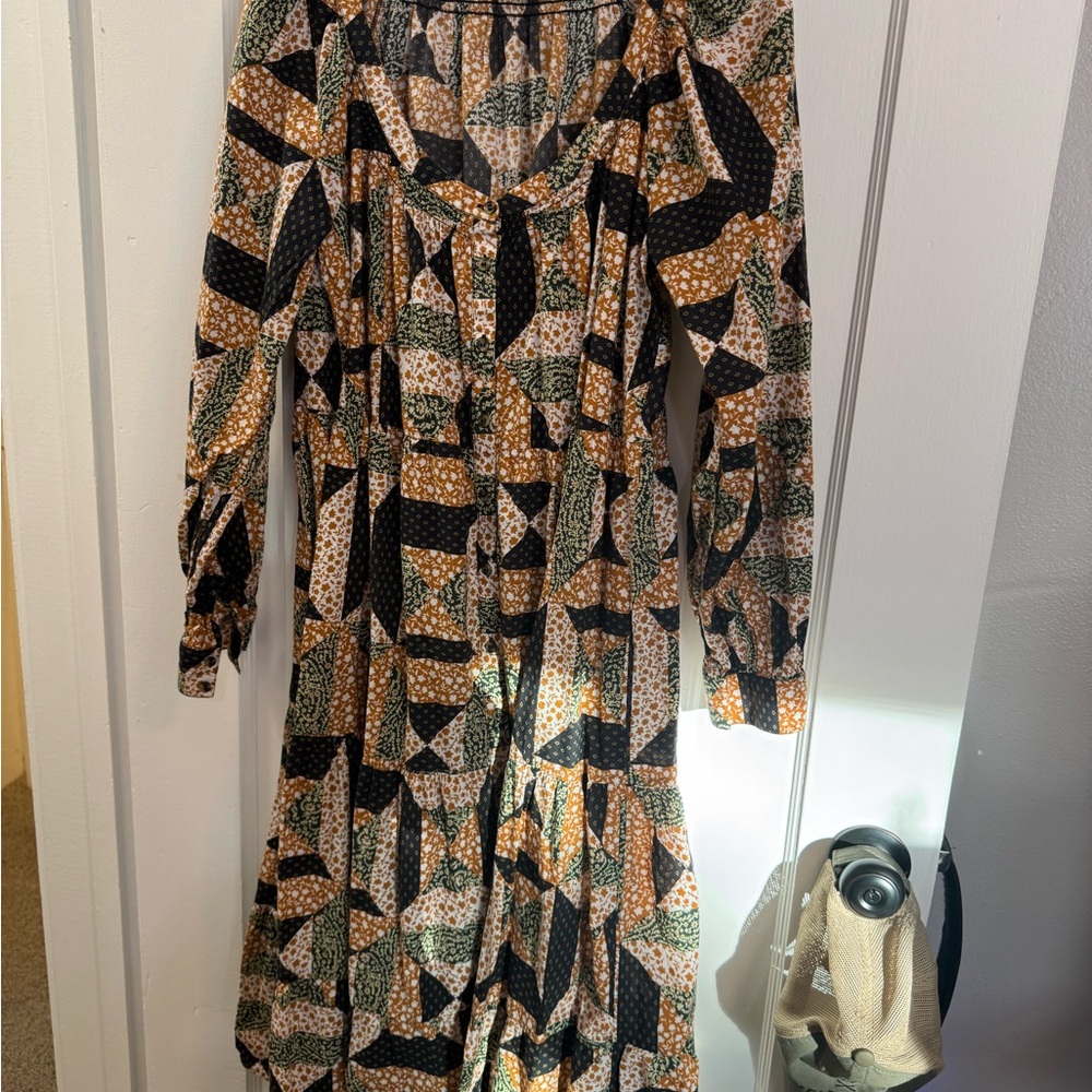 Sézane Multicolor Patterned Women's Dress